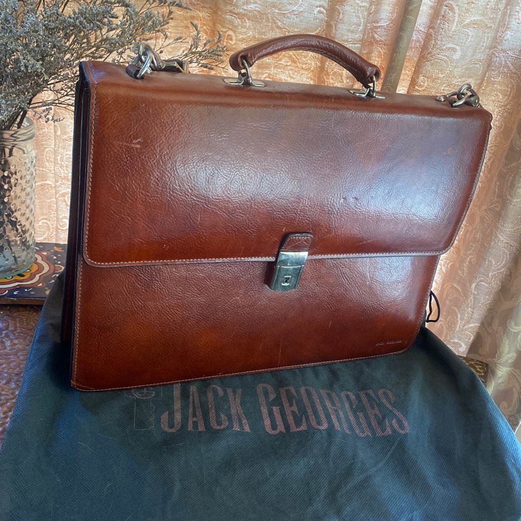 Jack George’s Leather Briefcase